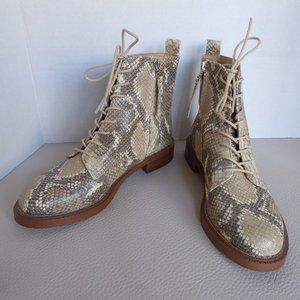 SAM EDELMAN LEATHER BOOTIES, SZ 5.5, NEW NO BOX